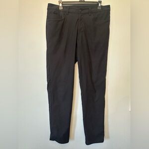 Lululemon Men's ABC Slim-Fit 5 Pocket Pants Black Size 34